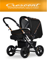 Crescent barnvagn & tillbeh�r