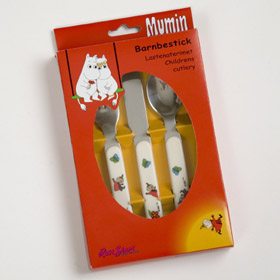 Bestick Mumin i gruppen NAPPFLASKOR, TALLRIKAR MM / Bestick hos K�pbarnvagn.se (7330786061036)