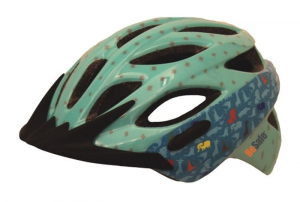 Cykelhj�lm BeSafe Bernina, Animal Turkos