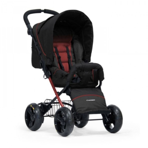 Crescent Compact 2012 inklusive regnskydd Tullsa (Svart/r�d)