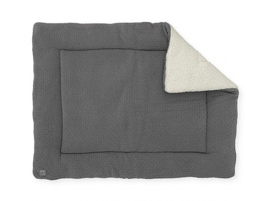 Jollein Lekmatta Quilt 80x100cm Bliss Knit Storm Grey i gruppen Barn & Frlder / Barnrum  / Inredning hos Kpbarnvagn (017-513-65354)