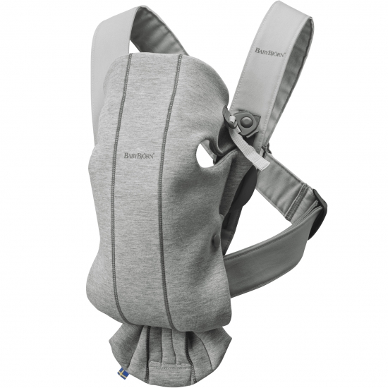 BabyBjrn Brsele Mini 3D Jersey Light Grey i gruppen Barn & Frlder / Frlder / Brselar & Brsjalar / Brselar hos Kpbarnvagn (021072E1)