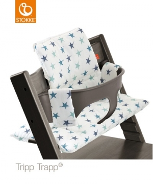 Stokke Tripp Trapp Matstolsdyna Aqua Star i gruppen Baby & Barn / Äta & dricka / Matstolar & dynor / Matstolsdynor hos Köpbarnvagn.se (100326)