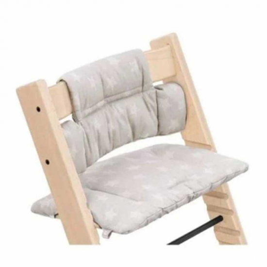 Stokke Tripp Trapp Dyna Grey Star i gruppen Barn & Frlder / Matstolar & dynor / Matstolsdynor hos Kpbarnvagn (100370)