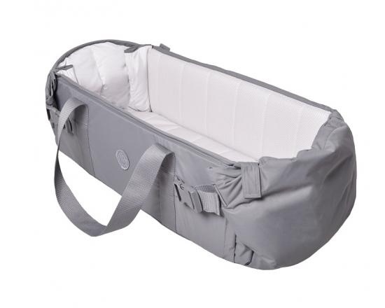 EasyGrow Favn Babynest Carrier Grey i gruppen Barnvagnar  / Tillbehr / Bdda i barnvagnen / Babynest hos Kpbarnvagn (10300151)