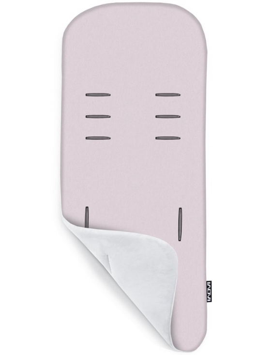 Inovi Sittdyna Memory Foam Pastellrosa Melange i gruppen Barnvagnar  / Tillbehr / Barnvagnsdynor hos Kpbarnvagn (1200212012139)