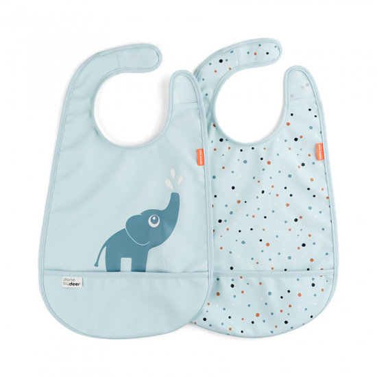 Done By Deer Haklapp 2-pack Elphee Blue