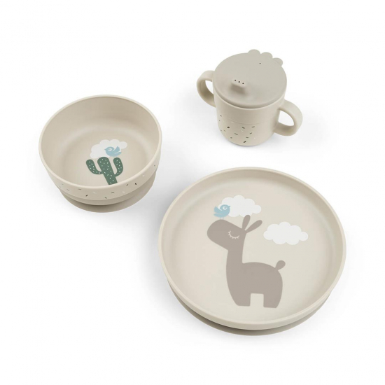 Done By Deer Foodie dinner set Lalee Sand