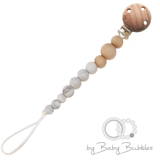 By Baby Bubbles Napphållare Make a Wish i gruppen Barn & Förälder / Omvårdnad & Hygien / Nappar & napphållare hos Köpbarnvagn (180401)