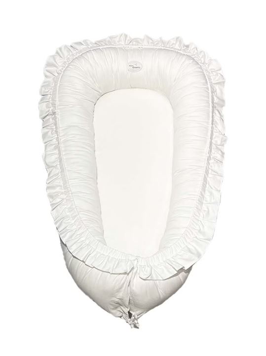 Mini Dreams Babynest Volang Vit i gruppen Barn & Frlder / Barnrum  / Babynest hos Kpbarnvagn (203001)