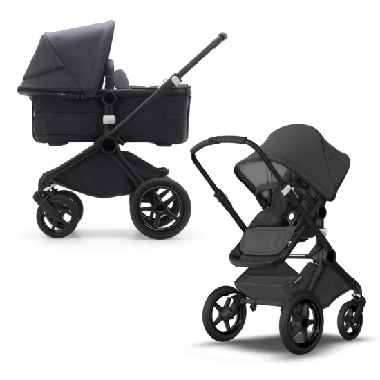 Bugaboo Fox 3 Mineral Black/Washed Black i gruppen Barnvagnar  / Varumrken / Bugaboo / Bugaboo Fox 3 hos Kpbarnvagn (2306010034)
