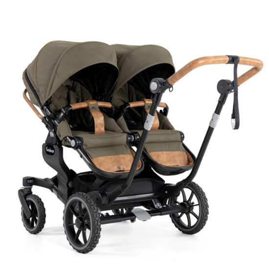 Emmaljunga NXT Twin 735 Ergo Sittvagn Outdoor Olive