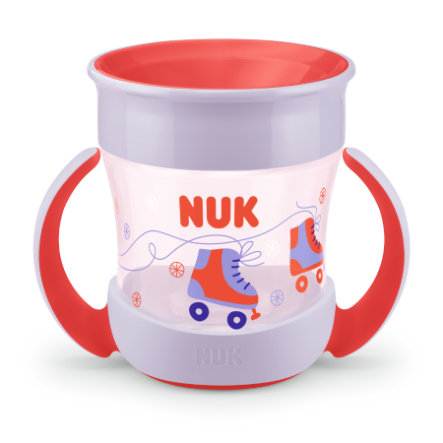 NUK Evolution Mini Magic Kopp Röd i gruppen Barn & Förälder / Äta & dricka / Nappflaskor & muggar hos Köpbarnvagn (255606)