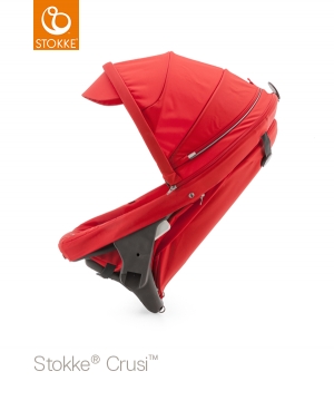 Stokke Crusi syskonsäte - RÖD i gruppen Barnvagnar / Varumärken / STOKKE / Stokke REA hos Köpbarnvagn (283205)