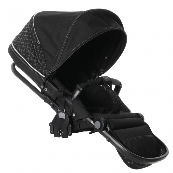  Emmaljunga NXT De Luxe Sittdel Crystal Black 3.0