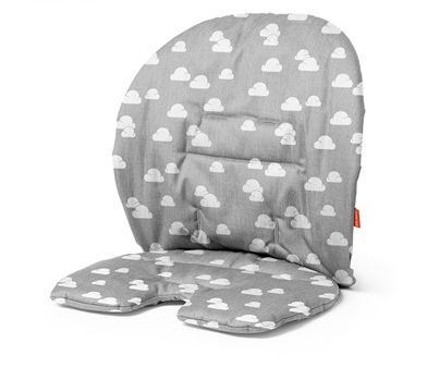 Stokke Steps Matstolsdyna Grey Clouds i gruppen Barn & Frlder / Matstolar & dynor / Stokke Steps Matstol hos Kpbarnvagn (349906)