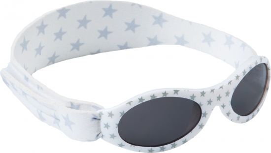 Dooky Solglasgon Baby Banz 0-2 r, Stjrnor Silver i gruppen Barn & Frlder / Frlder / Resa med barn / Solskydd / Solskyddsklder hos Kpbarnvagn (5038278000649)