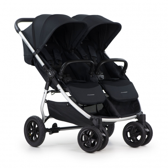 Crescent Duo AIR syskonvagn Black i gruppen Barnvagnar  / Barnvagnstyp / Syskonvagnar hos Kpbarnvagn (51285-21109)