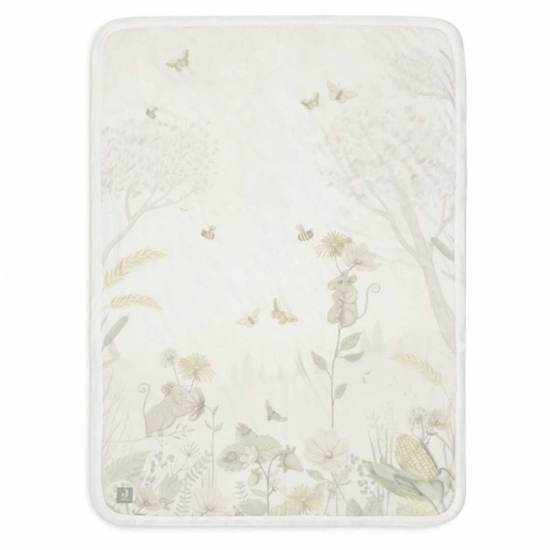 Jollein Teddyfodrad filt 75x100cm Dreamy Mouse