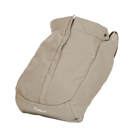 Emmaljunga 2023 Fotsack NXT FLAT Outdoor Beige i gruppen Barnvagnar  / Varumrken / Emmaljunga / Tillbehr hos Kpbarnvagn (61308)
