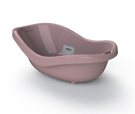 Carlo Baby Badbalja med termometer Rosa