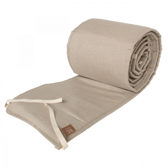 NG Baby Spjlskydd i Linne Mood Natural i gruppen Barn & Frlder / Barnrum  / Spjlskydd hos Kpbarnvagn (70300-023)