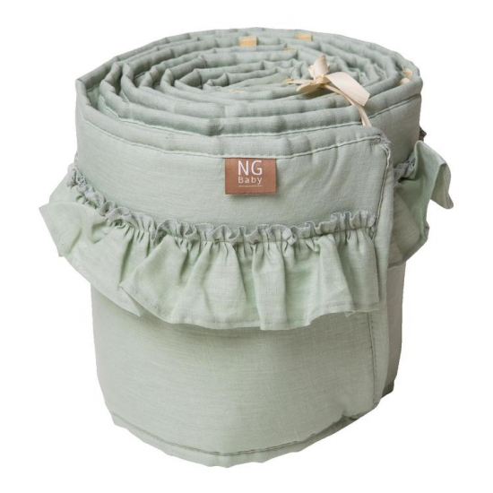 NG Baby Spjlskydd Linne Volang Sage Green