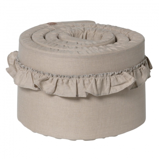 NG Baby Spjlskydd Tjockt med Volang Mood Natural i gruppen Barn & Frlder / Barnrum  / Spjlskydd hos Kpbarnvagn (70370-023)
