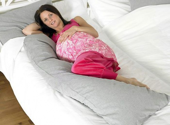 NG Baby Gravidkudde Ljusgrmelerad i gruppen Barn & Frlder / Gravid hos Kpbarnvagn (7315670171534)