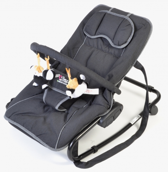 2Me Babysitter Stina inkl. Lekbge, Svart i gruppen Leksaker / Babylek 0-1 r / Babysitter hos Kpbarnvagn (820517)