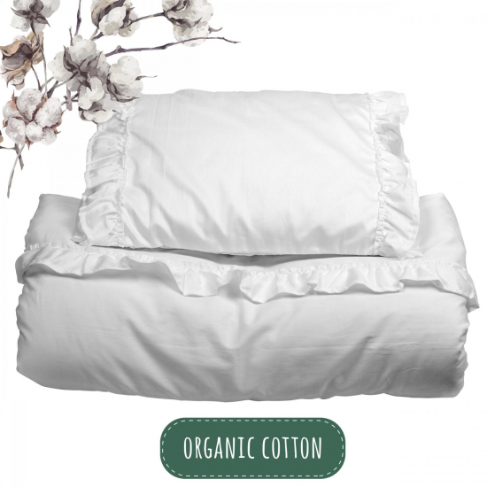 NG Baby Pslakanset Spjlsng Volang Vit Organic