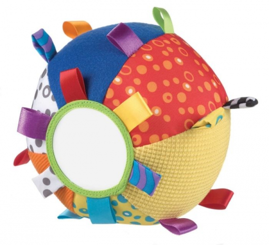 Playgro Loopy Loops Myk ball med speil i gruppen Leker / Babyleker 0-1 r / Aktivitetsleker hos Kpbarnvagn (9321104802712)