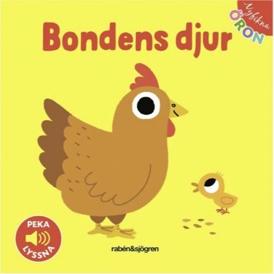 Pekbok Nyfikna ron Bondens Djur i gruppen Leksaker / Leksaker frn 1 r / Bcker  / Pekbcker hos Kpbarnvagn (9789129678765)