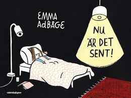 Barnbok Nu r det sent!