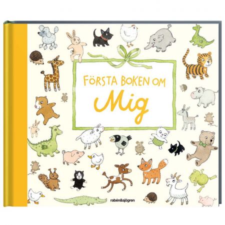 Minnesbok Första boken om mig, Catarina Kruusval i gruppen Barn & Förälder / Barnrum  / Inredning / Avtryck & minnesböcker hos Köpbarnvagn (9789129696974)