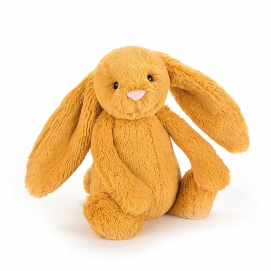 Jellycat Gosedjur Bashful Bunny Medium Saffron i gruppen Leksaker / Leksaker frn 2 r / Nallar & mjuka djur hos Kpbarnvagn (BAS3SF)