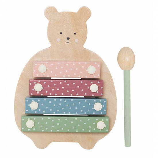 Xylofon teddy i gruppen Leksaker / Leksaker frn 3 r / Musikinstrument hos Kpbarnvagn (C2520)