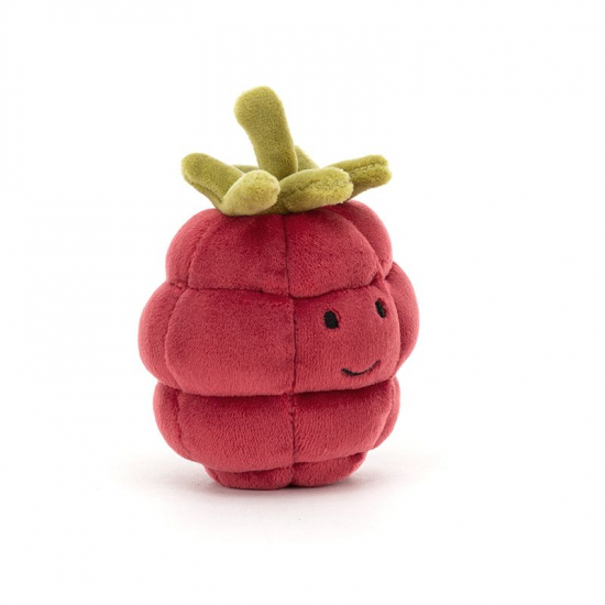 Jellycat Gosedjur Fabulous Fruit Hallon i gruppen Leksaker / Babylek 0-1 r / Nallar & mjuka djur hos Kpbarnvagn (FABF6R)