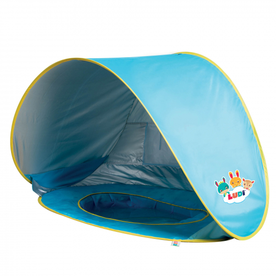 Ludi UV-Tält Pop-up med pool i gruppen Leksaker / Leksaker från 3 år / Utelek / UV-tält & pooler hos Köpbarnvagn (LU2206)
