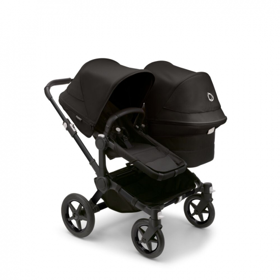 Bugaboo Donkey 5 Duo Black/Midnight Black i gruppen Barnvagnar  / Varumrken / Bugaboo / Bugaboo Donkey 5 hos Kpbarnvagn (PKTbdonkey1)