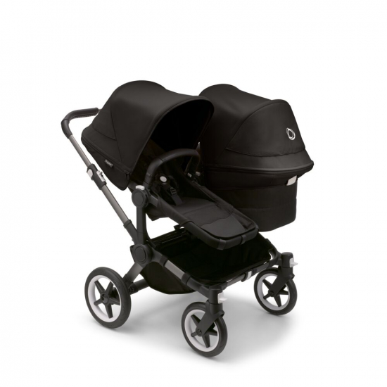 Bugaboo Donkey 5 Duo Graphite/Midnight Black i gruppen Barnvagnar  / Varumrken / Bugaboo / Bugaboo Donkey 5 hos Kpbarnvagn (PKTbdonkey13)