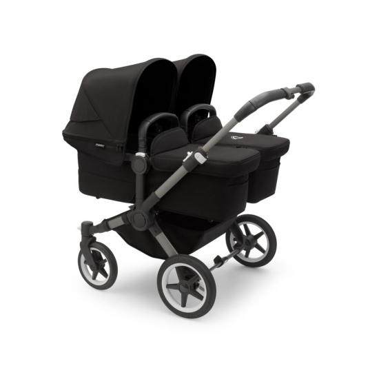 Bugaboo Donkey 5 Twin Graphite/Midnight Black i gruppen Barnevogner / Varemerker / Bugaboo / Bugaboo Donkey 5 hos Kpbarnvagn (PKTbdonkey14)