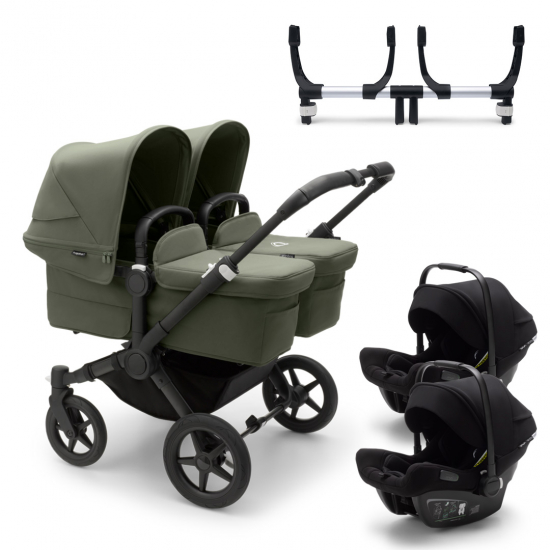 Bugaboo Donkey 5 Twin Inkl. Turtle Air Babyskydd i gruppen Barnvagnar  / Varumrken / Bugaboo / Bugaboo Donkey 5 hos Kpbarnvagn (SET-Bdonkey11)