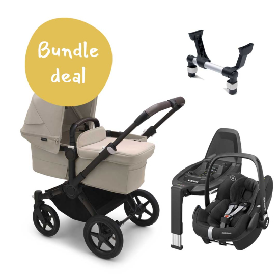 Bugaboo Donkey 5 Mono PAKKE Maxi-Cosi Pebble i gruppen Barnevogner / Varemerker / Bugaboo / Bugaboo Donkey 5 hos Kpbarnvagn (SET-Bdonkey12)