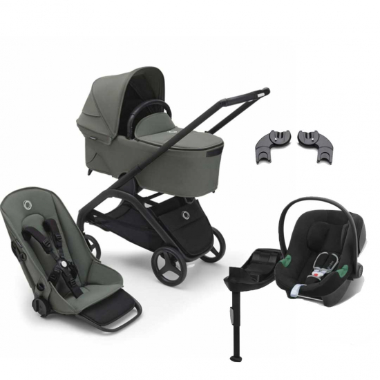 Bugaboo Dragonfly Inkl. Babybilstol og bas