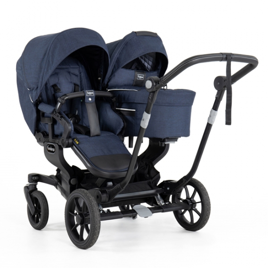 Emmaljunga 2023 NXT Twin Syskonvagn FLAT