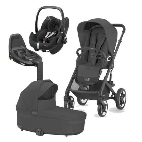 Cybex Talos S Lux Inkl. Maxi-Cosi Babyskydd och Bas