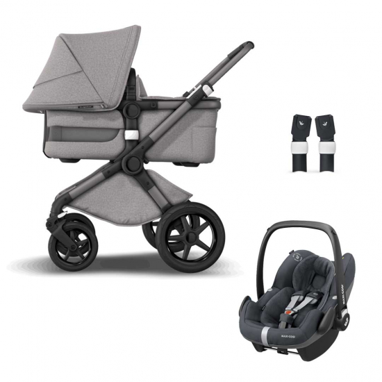 Bugaboo Fox 3 & Maxi-Cosi Pebble PRO i gruppen Barnvagnar  / Varumrken / Bugaboo / Bugaboo Fox 3 hos Kpbarnvagn (SETBgbFox3ts7)