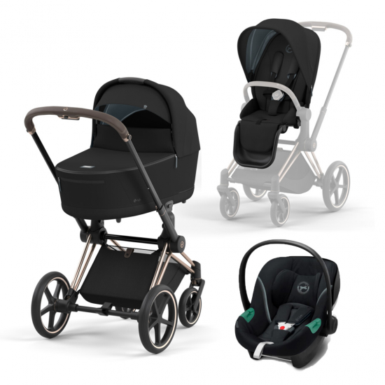Cybex Priam Inkl. Aton Babyskydd i gruppen Barnvagnar  / Varumrken / Cybex / Cybex Priam hos Kpbarnvagn (SETcypr5)