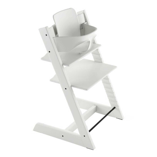 Köp Stokke Tripp Trapp stol + Bygel Vit på Köpbarnvagn